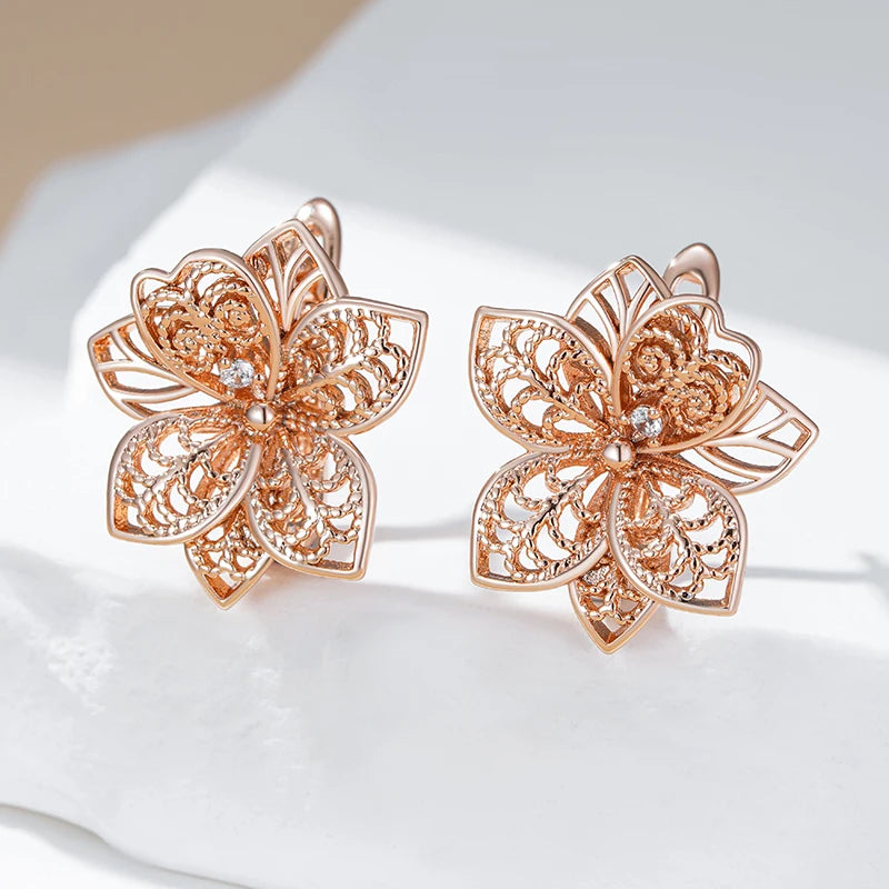 High Quality Daily Fancy Gold Colour Earrings 030