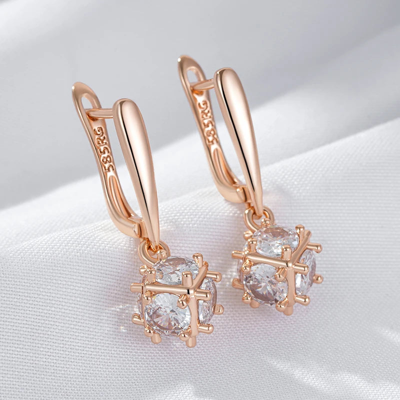 High Quality Daily Fancy Gold Colour Earrings 026