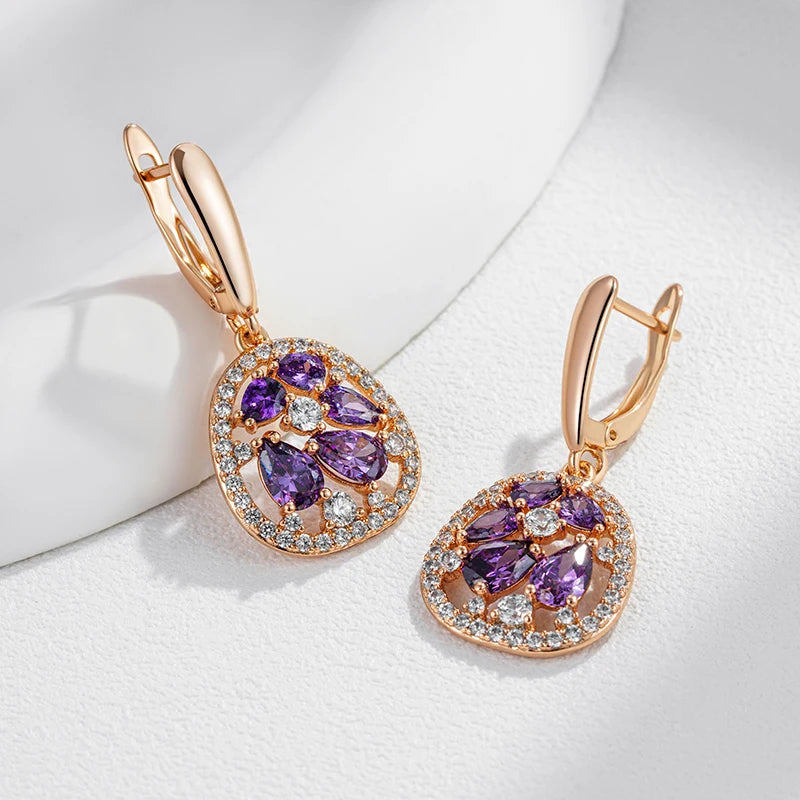 High Quality Daily Fancy Gold Colour Earrings 025