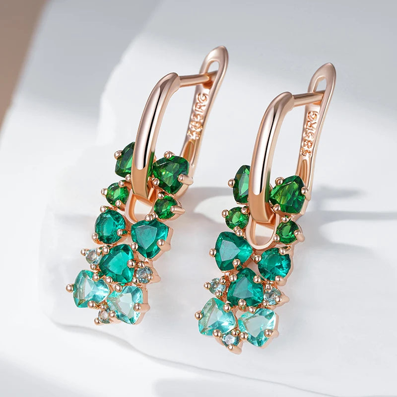 High Quality Daily Fancy Gold Colour Earrings 069