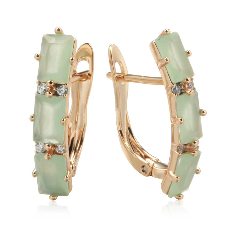 High Quality Daily Fancy Gold Colour Earrings 094