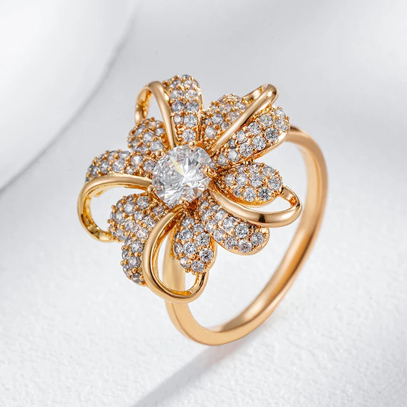 Best Luxury Shiny Gift Natural Ring For Women 094