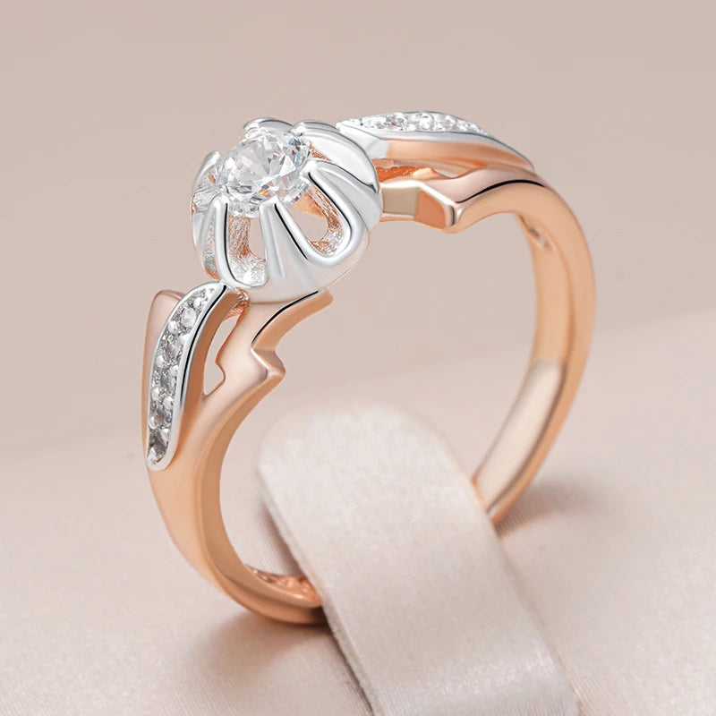 Best Luxury Shiny Gift Natural Ring For Women 084