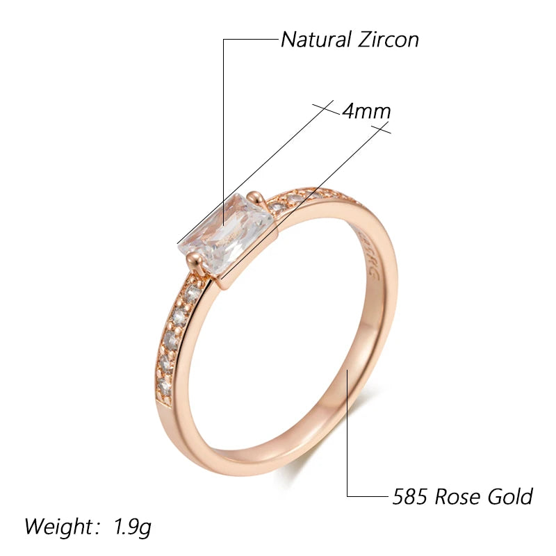 Best Luxury Shiny Gift Natural Ring For Women 015