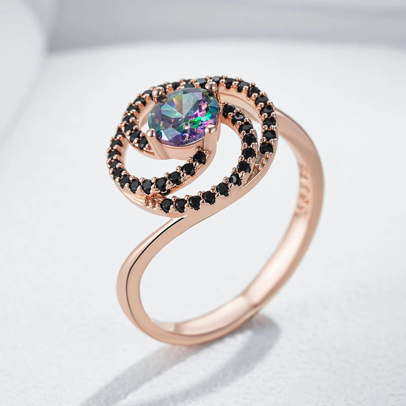 Best Luxury Shiny Gift Natural Ring For Women 012