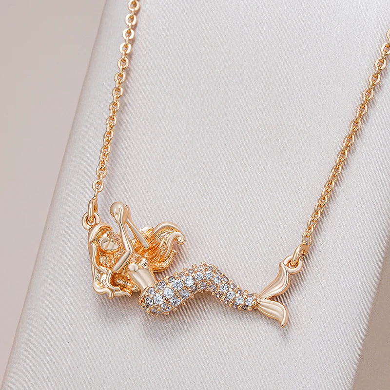 Exquisite Mermaid Pendant Necklaces