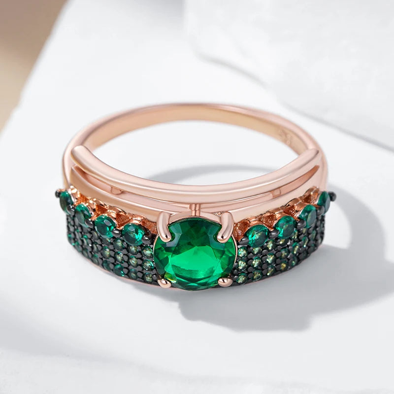 Best Luxury Shiny Gift Natural Ring For Women 033