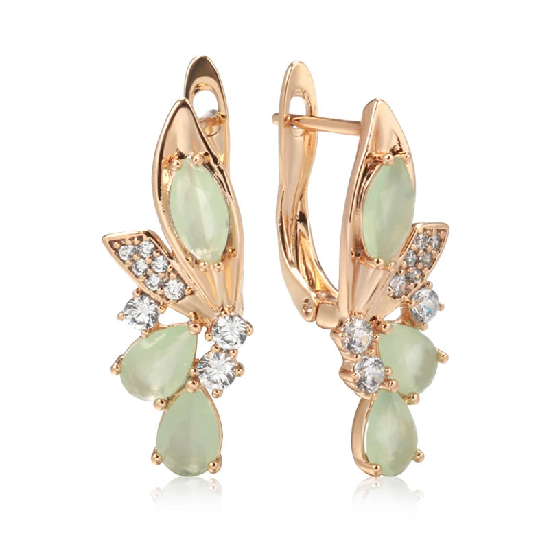 High Quality Daily Fancy Gold Colour Earrings 091