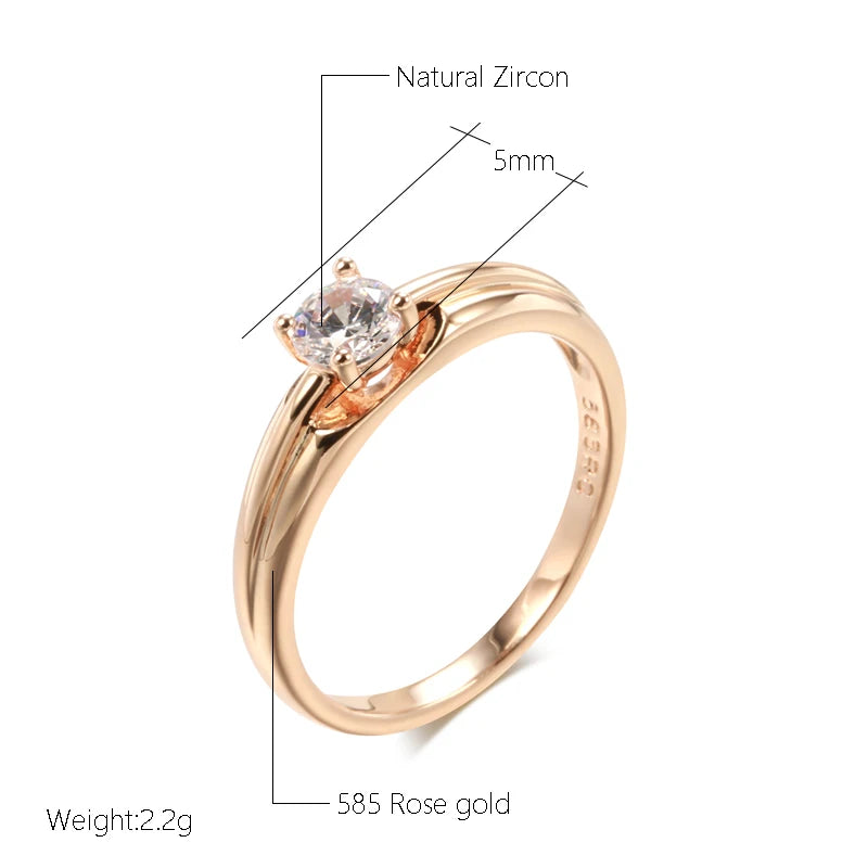 Best Luxury Shiny Gift Natural Ring For Women 005