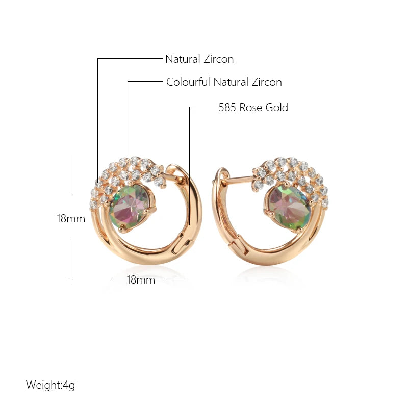High Quality Daily Fancy Gold Colour Earrings 003