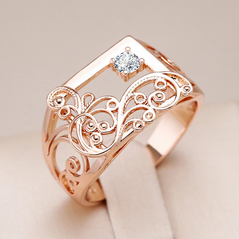Best Luxury Shiny Gift Natural Ring For Women 024