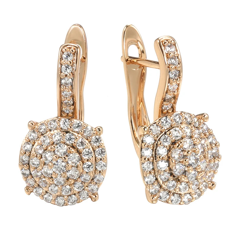 High Quality Daily Fancy Gold Colour Earrings 079