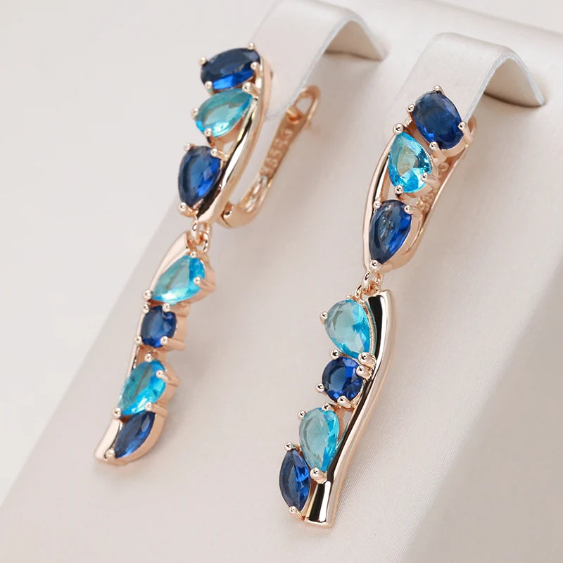 High Quality Daily Fancy Gold Colour Earrings 085