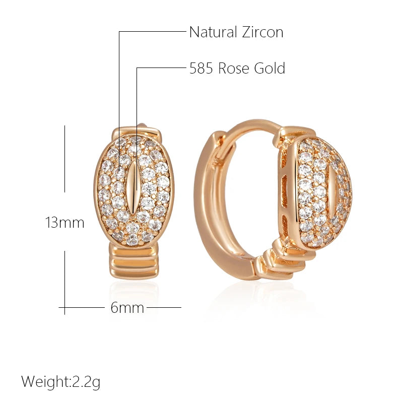 High Quality Daily Fancy Gold Colour Earrings 047