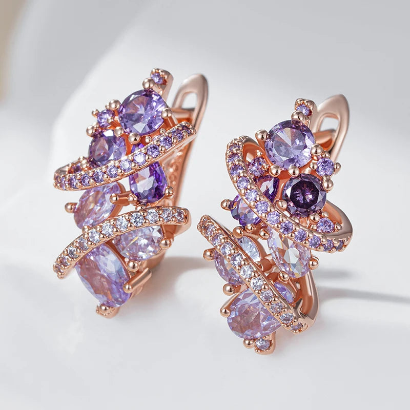 High Quality Daily Fancy Gold Colour Earrings 016