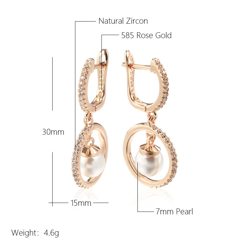 High Quality Daily Fancy Gold Colour Earrings 013