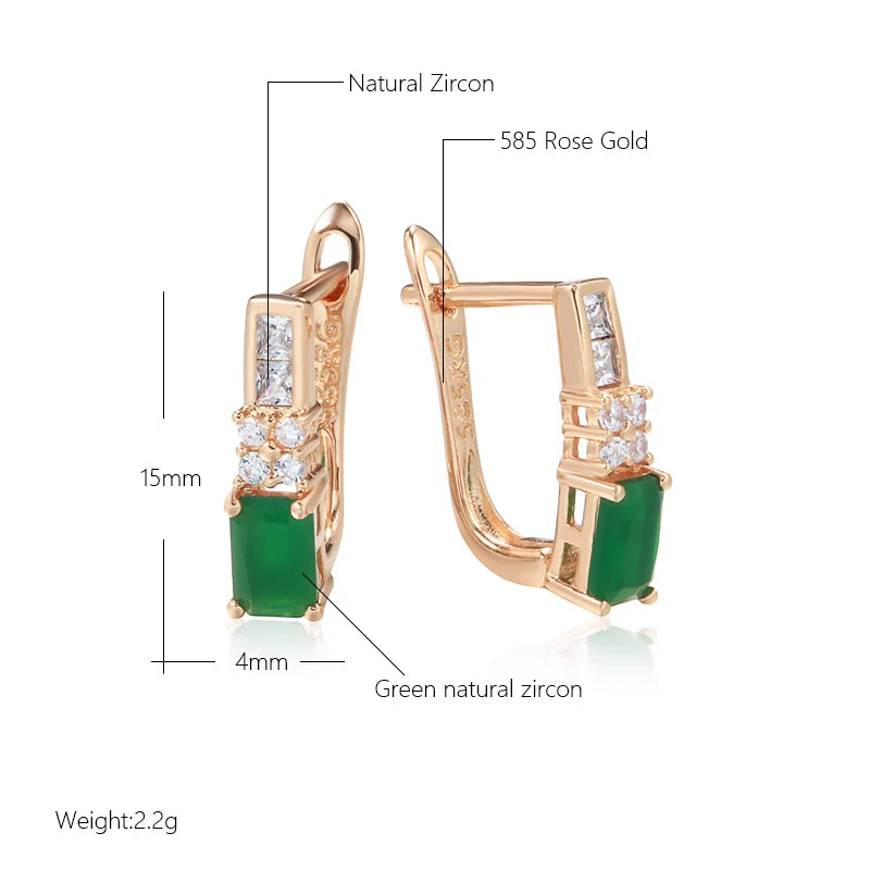 Colour Bride Wedding Earrings
