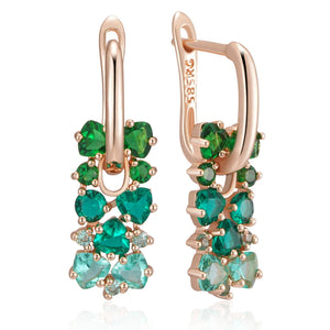 High Quality Daily Fancy Gold Colour Earrings 069