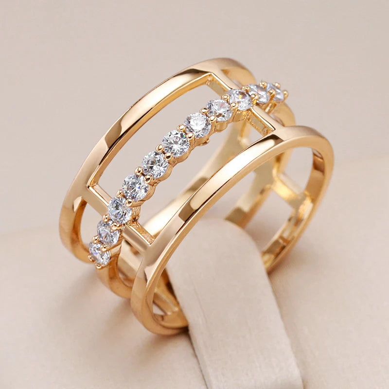 Best Luxury Shiny Gift Natural Ring For Women 042