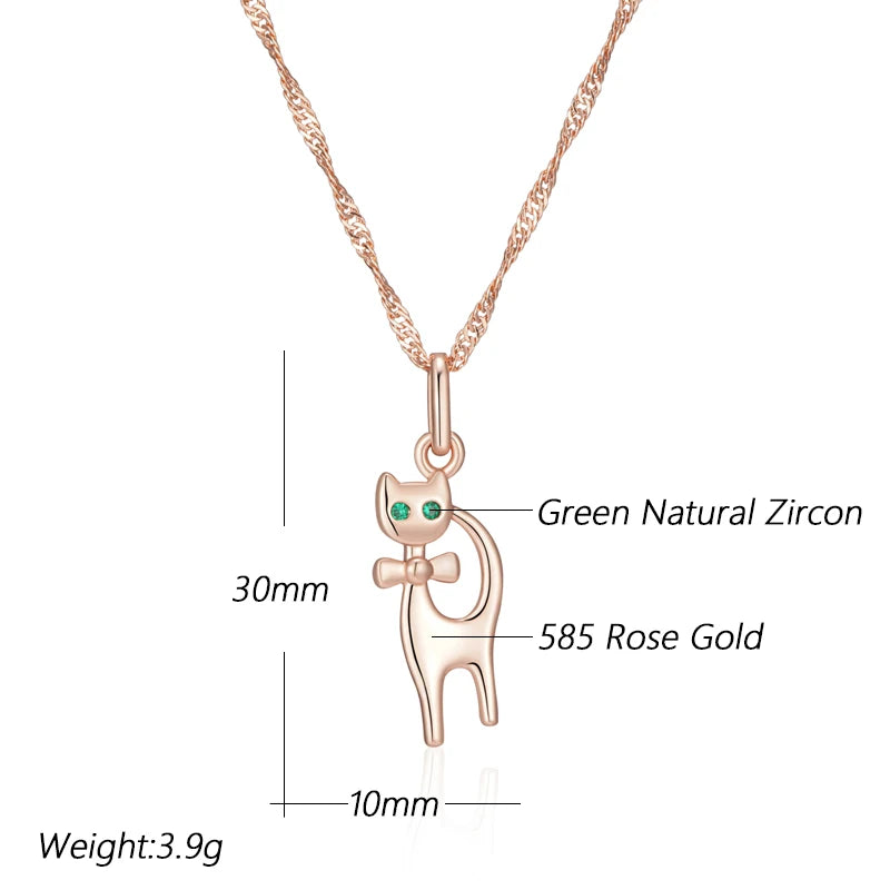 Cute Cat Pendant Necklace