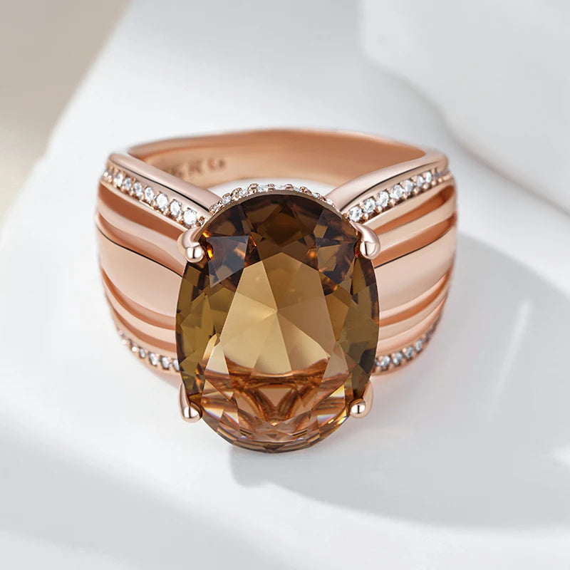 Natural Zircon ring, earrings, and necklace set for women by Legacy Magics, featuring sparkling zircon stones and elegant jewelry design.