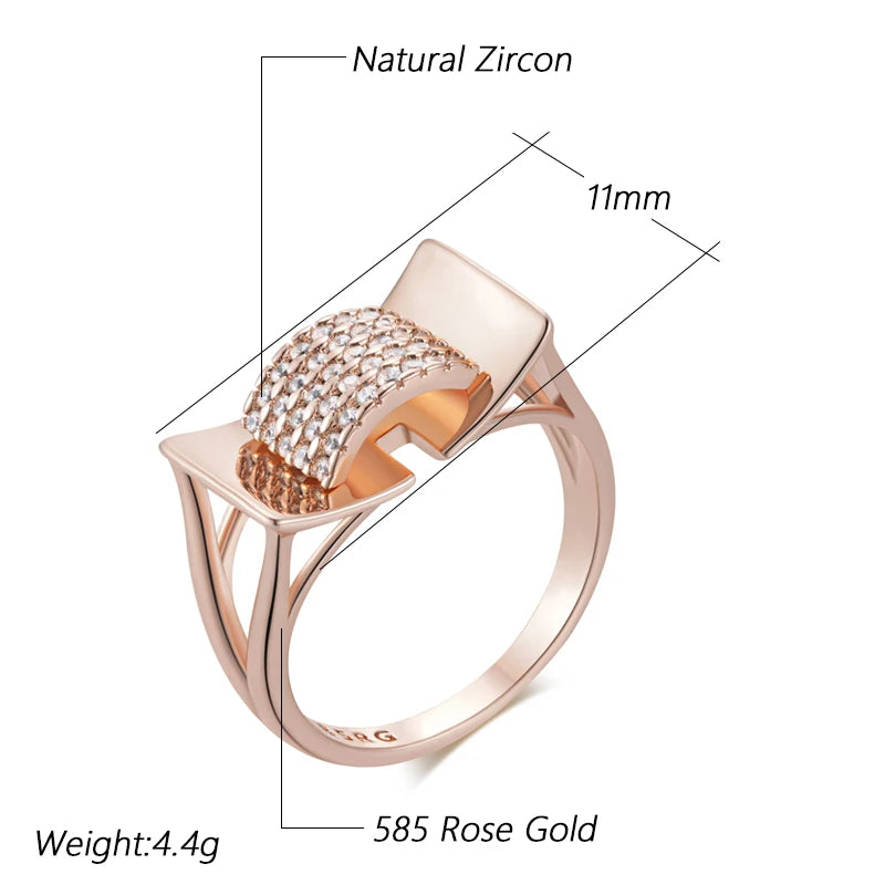Best Luxury Shiny Gift Natural Ring For Women 088