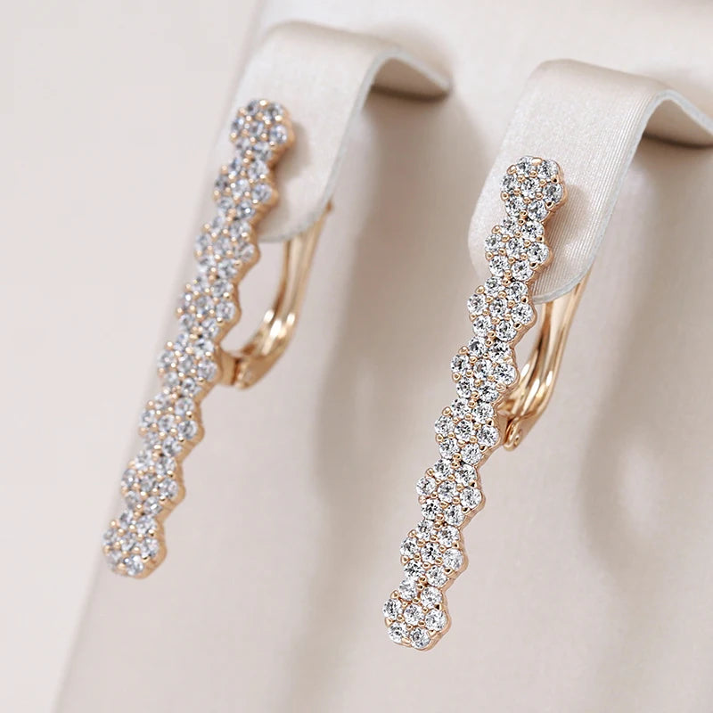 High Quality Daily Fancy Gold Colour Earrings 083
