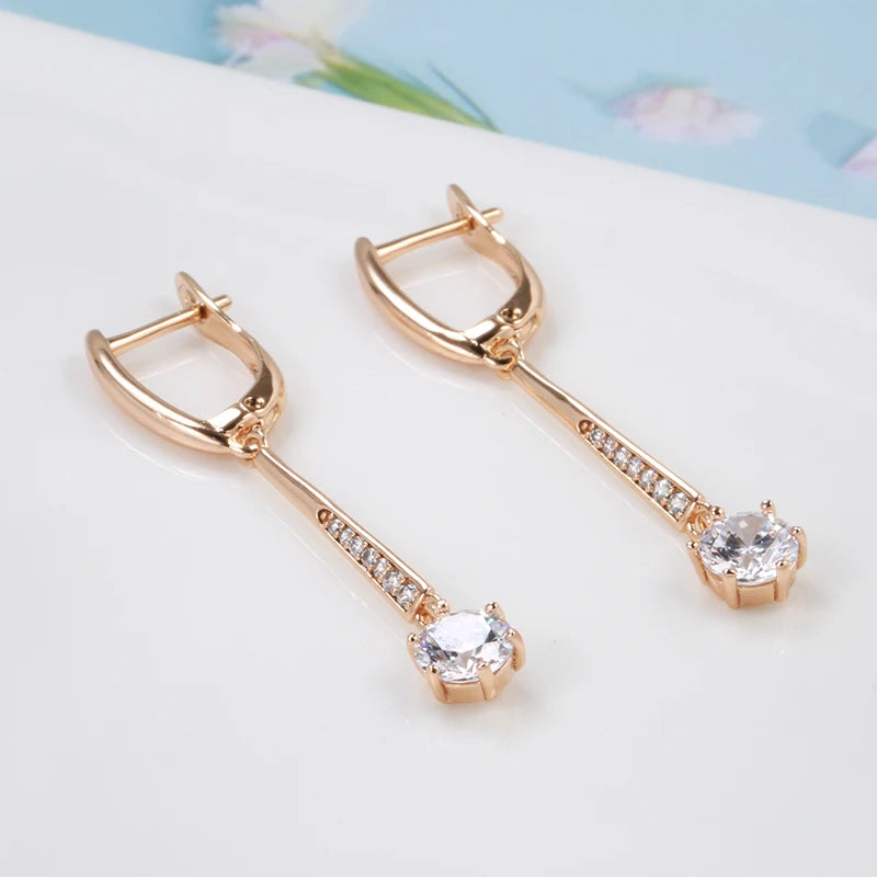 White Fancy 012 583 Rose Gold Casual Jewel Set