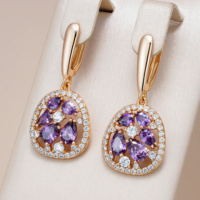 High Quality Daily Fancy Gold Colour Earrings 025