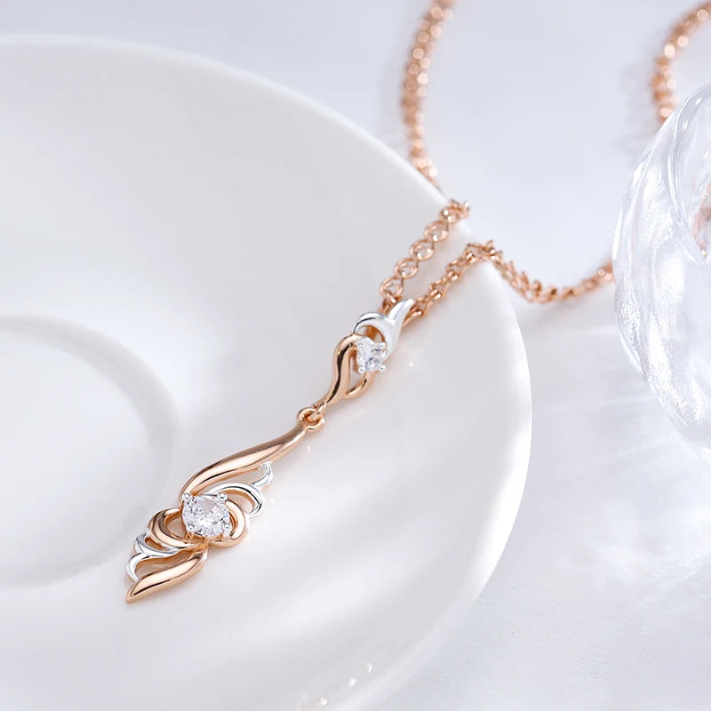 Hot Unique Flower Shape Pendant Necklace