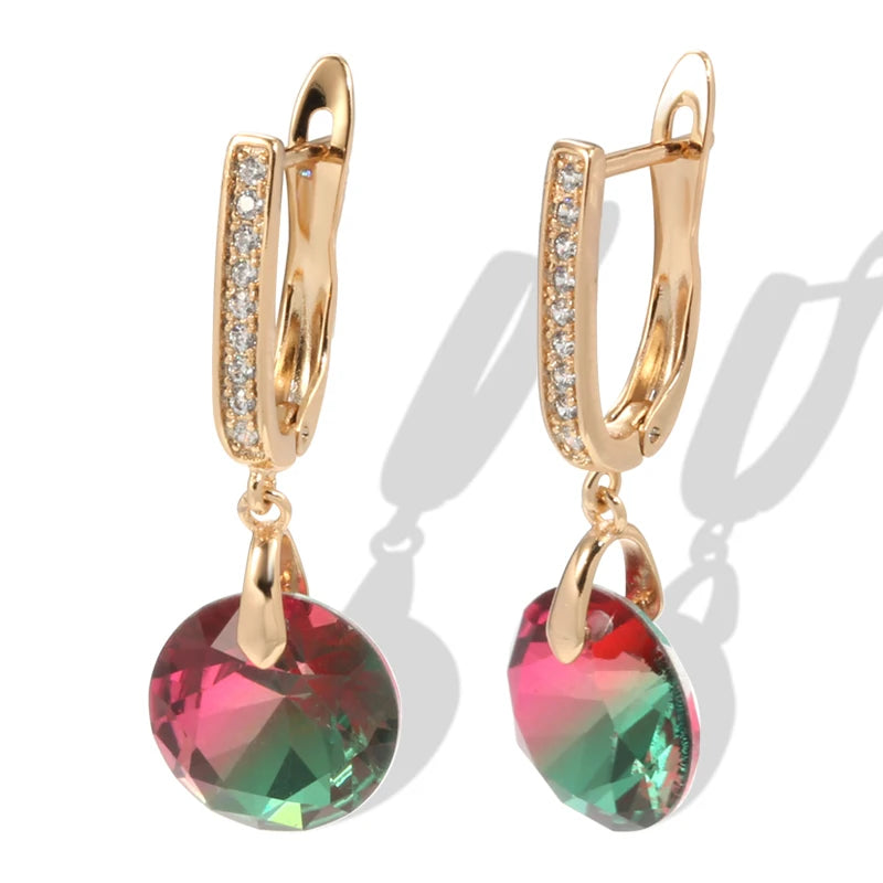 High Quality Daily Fancy Gold Colour Earrings 028