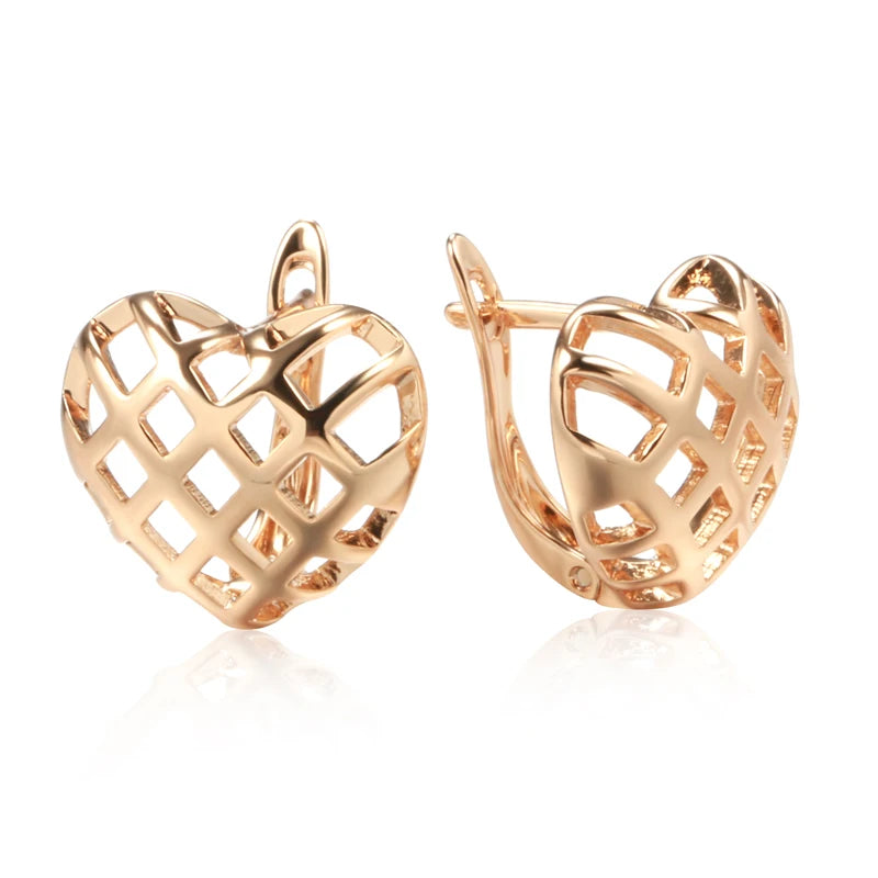 High Quality Daily Fancy Gold Colour Earrings 060