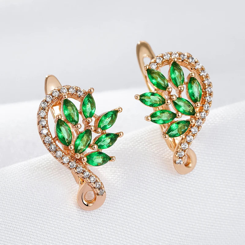 High Quality Daily Fancy Gold Colour Earrings 045