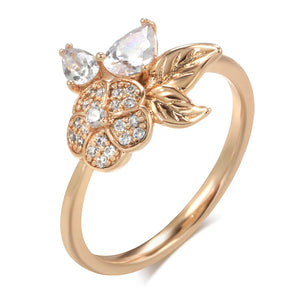 Best Luxury Shiny Gift Natural Ring For Women 065