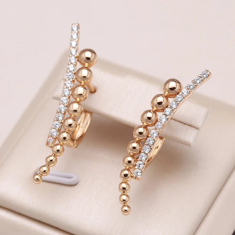 High Quality Daily Fancy Gold Colour Earrings 070