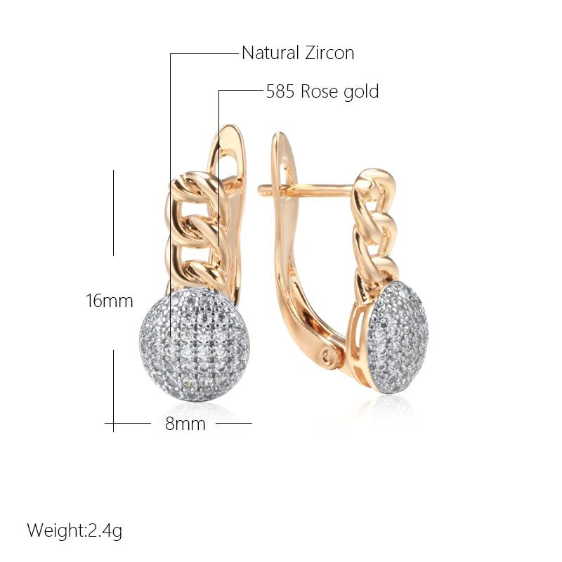 New Arrivals Micro-wax Inlay Disco Earrings