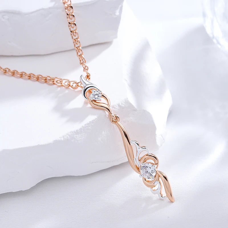 Hot Unique Flower Shape Pendant Necklace