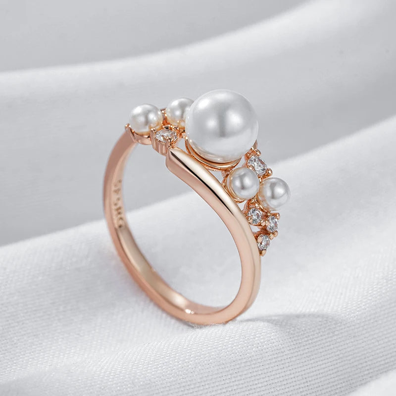 Unique Vintage Pearl Ring