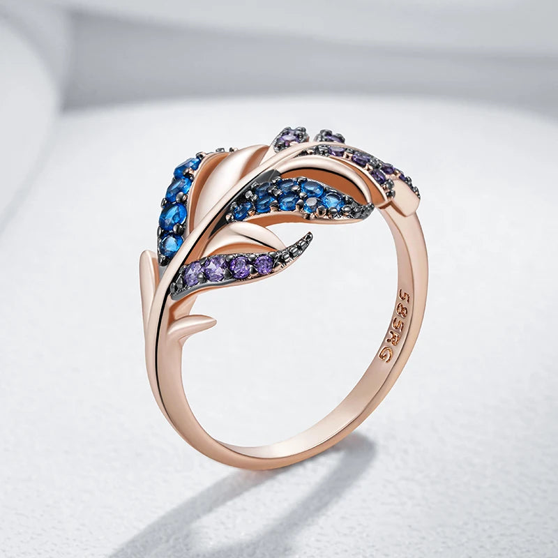 Trend Big Vintage Natural Glossy Metal Ethnic Bride Ring 008