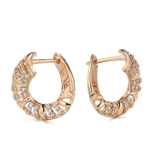 High Quality Daily Fancy Gold Colour Earrings 075