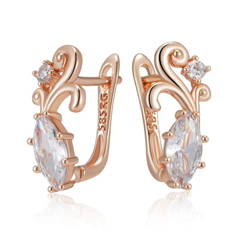 High Quality Daily Fancy Gold Colour Earrings 005