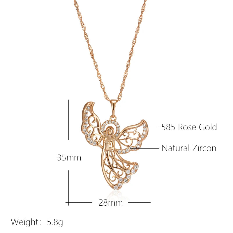 Angel Best Daily Jewellery Gift Pendant Necklace