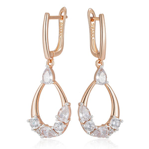 High Quality Daily Fancy Gold Colour Earrings 072