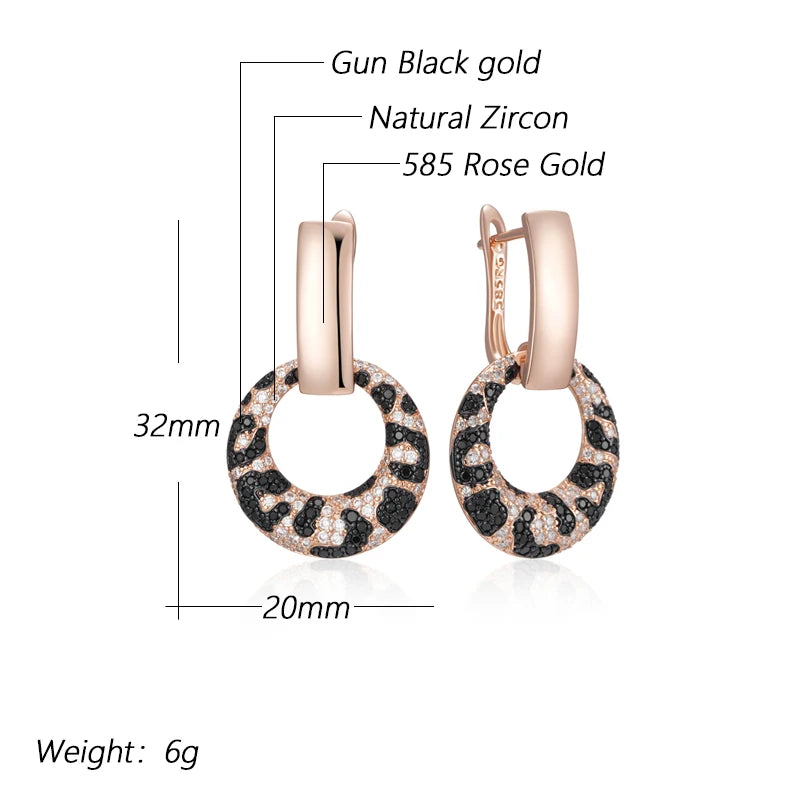 High Quality Daily Fancy Gold Colour Earrings 064