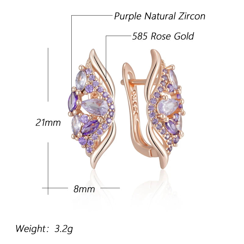High Quality Daily Fancy Gold Colour Earrings 020