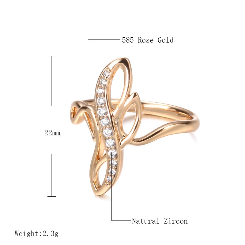 Trend Big Vintage Natural Glossy Metal Ethnic Bride Ring 036