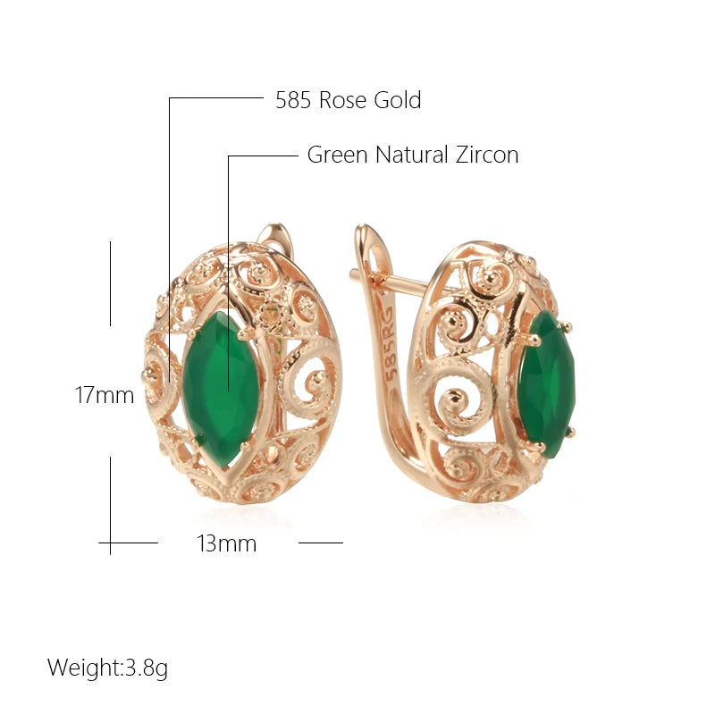 Trendy Fashion Magic Grace Forge Earrings 025
