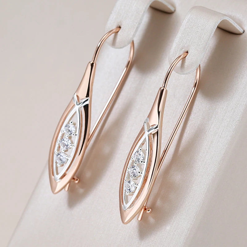 High Quality Daily Fancy Gold Colour Earrings 097