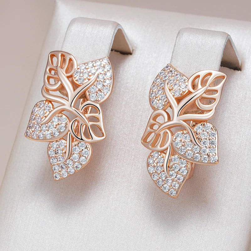 High Quality Daily Fancy Gold Colour Earrings 053