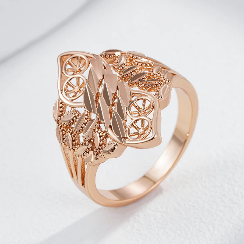 Fashion Glossy Ethnic Bride Rings